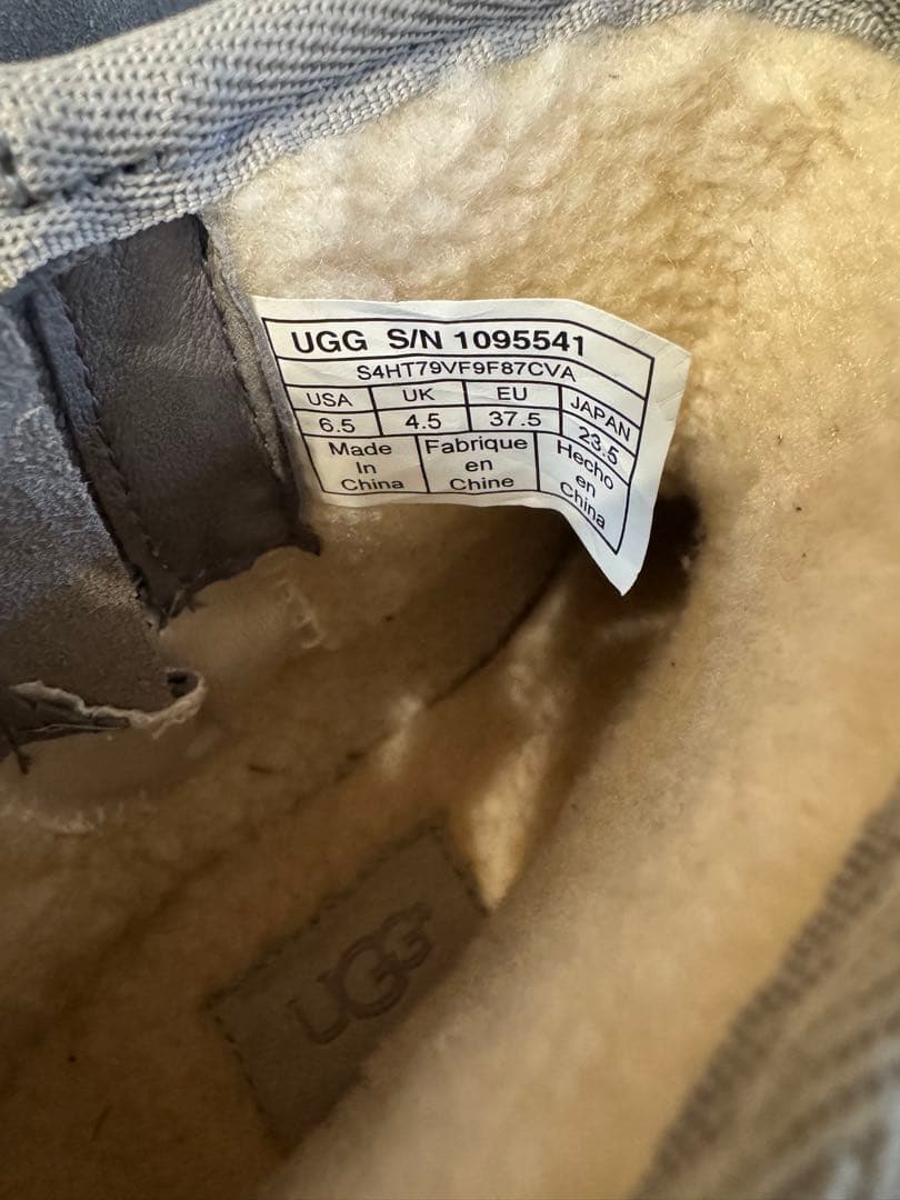 新品 未使用 UGG アグ PALOMAR ムートンブーツ グレー 23.5cm