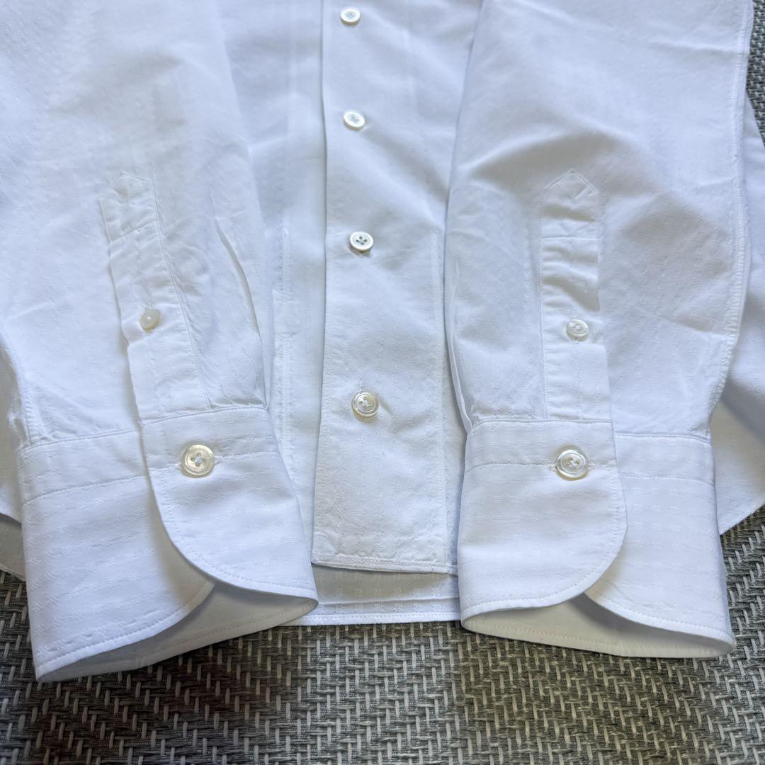 極美品 Finamore バーニーズニューヨーク オープンカラー BDシャツ S