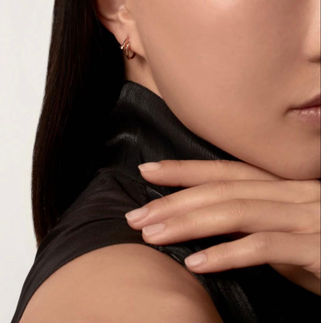 シングル】ジュスト アン クル イヤリング イエローゴールド - メルカリ