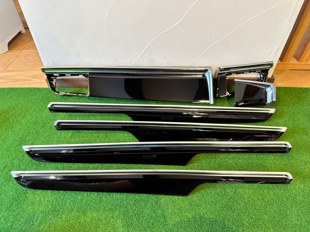 ★無傷美品★マカンIII 用インテリアパネル7点セット★ 送料無料◇ポルシェ マカン用カーボンインテリアパネル7点セット/本物