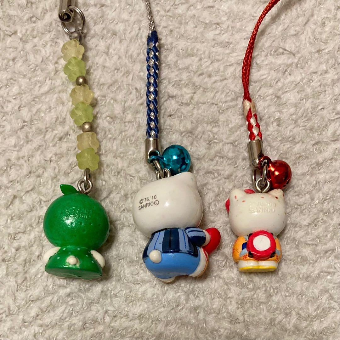 ハローキティ キーホルダー ご当地キティ 根付けストラップ 8個セット