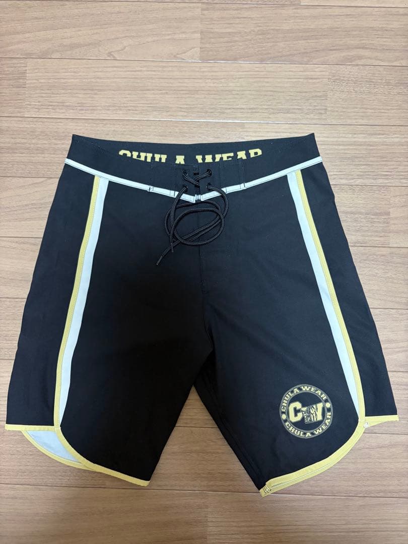 CHULA WEAR サーフパンツ ブラックXゴールド 26インチ - メルカリ