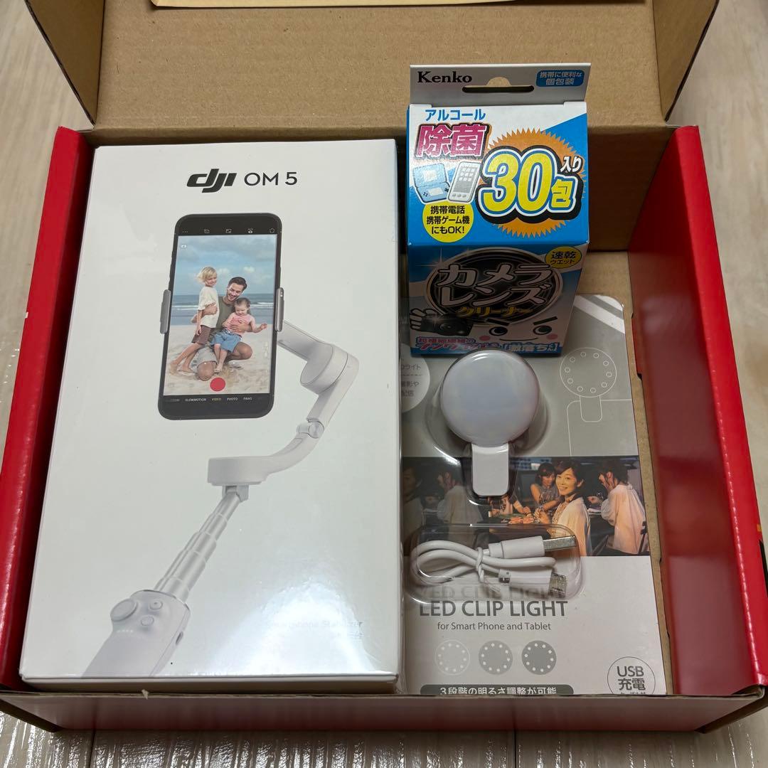 DJI OM5 ヨドバシ 福袋 ヨドバシ 福袋 2023 スマホ用スタビライザー DJI OM5 福箱