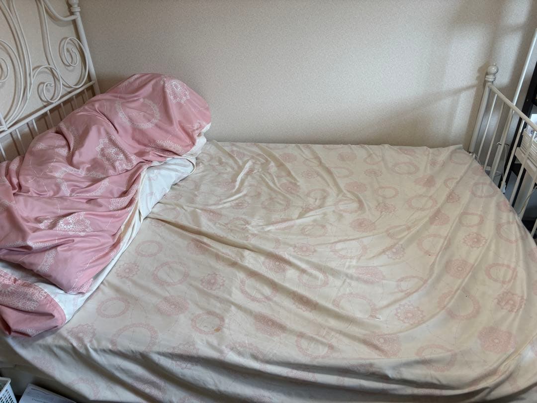 ［多摩センター駅徒歩5分］ダブルサイズ　ベッドフレーム&マットレスセット oy-015k_a.jpg