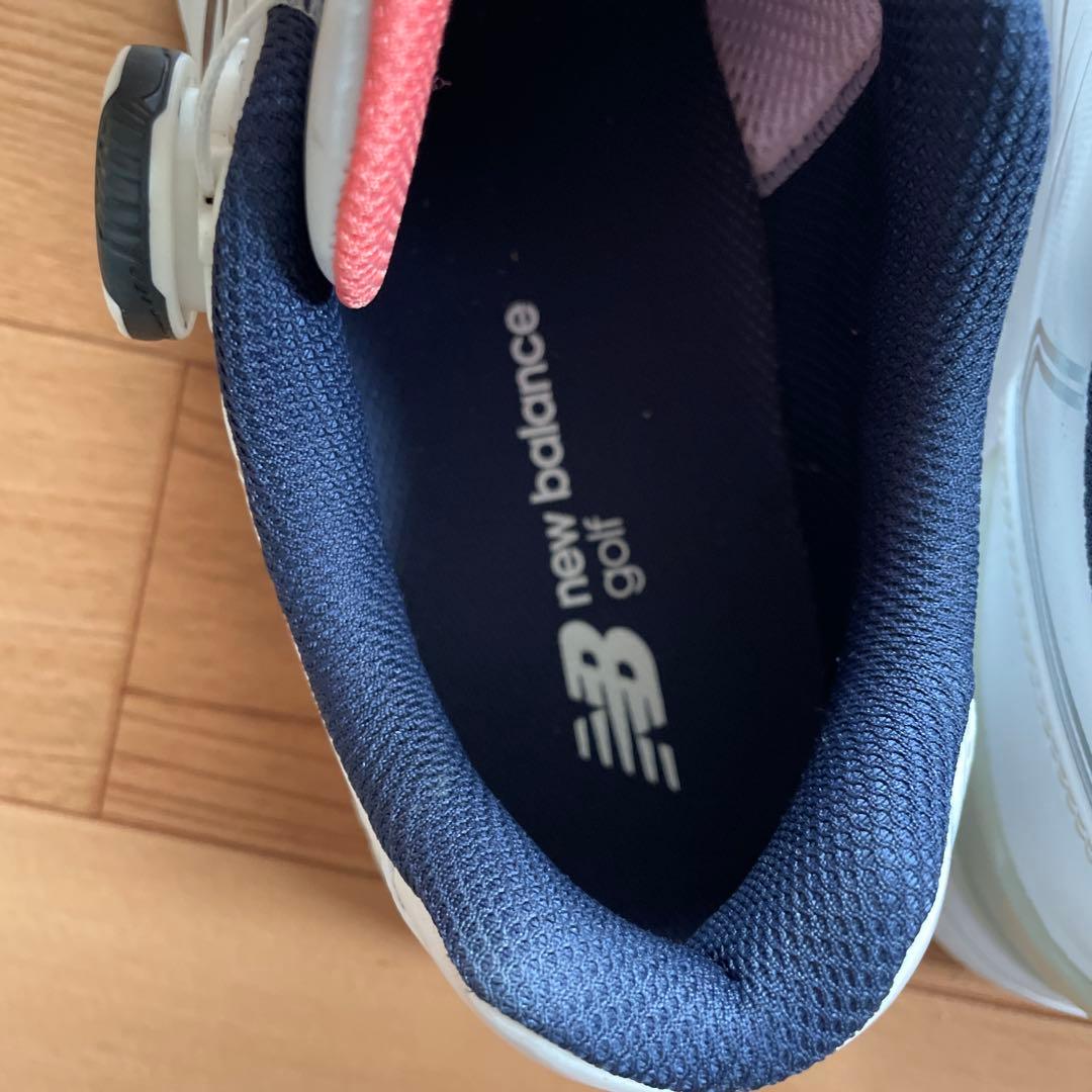23.5cm New Balance 574 ゴルフシューズ BOAシステム