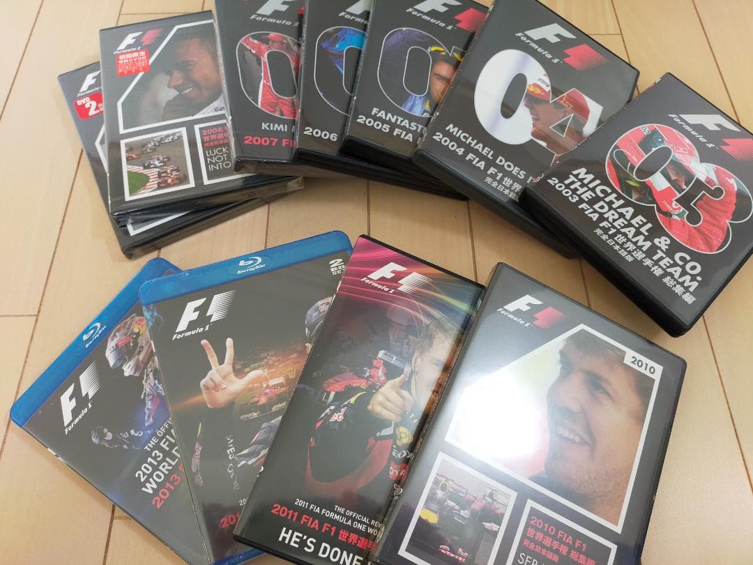 F1総集編 2003-2013 DVD&Blu-ray 新品未開封