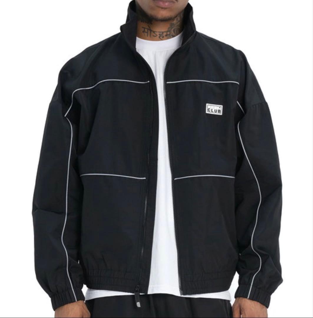 PRO CLUB ブラック ナイロンジャケット Sサイズ PRO CLUB（プロクラブ） ナイロンジャケット ナイロンジャケット