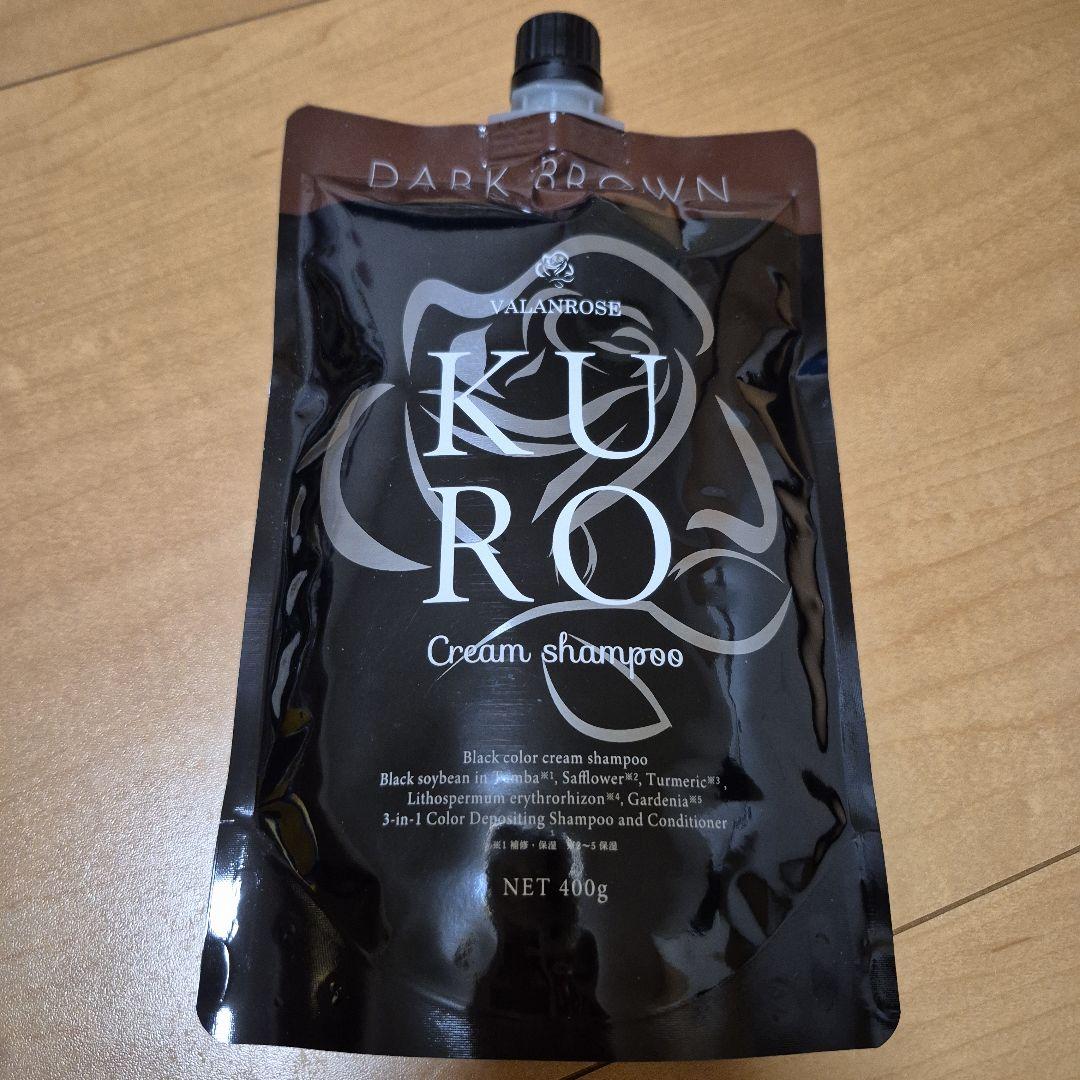 VITALIANROSE KURO Cream Shampoo ダークブラウン - メルカリ