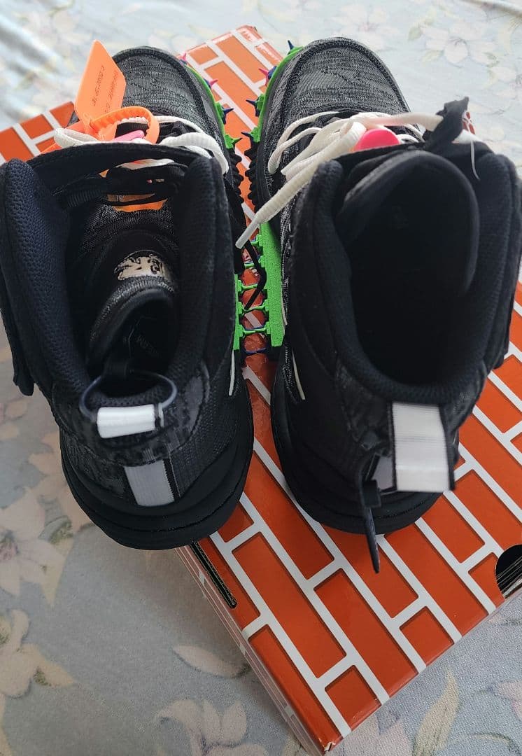 値引【新品】 NIKE　off-whiteエアフォース1 27.5cm　箱付き