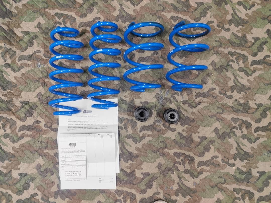 G-FORCE ジーフォース　GR ヤリス gen2用 ダウンサス GRヤリス G-FORCEオリジナルダウンサスの取り付けと四輪アライメント