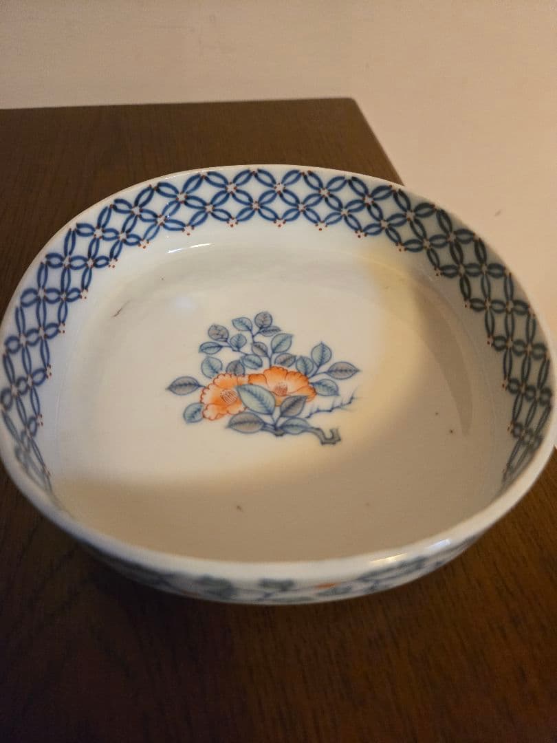 オールド香蘭社様式 七宝文 花文 深皿 - メルカリ