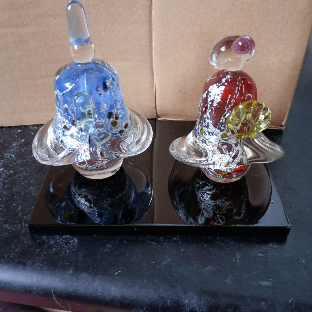 青と赤のガラス雛人形セット KUROKABE】お内裏様お雛様セット（青/赤） | KUROKABE | 黒壁公式