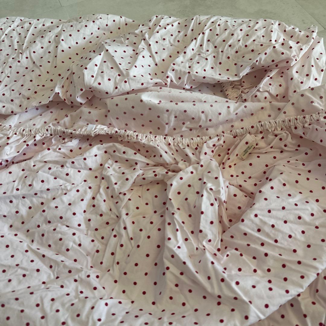 《ミルナー》LAURA ASHLEY  シングルシーツ3点セット　美品