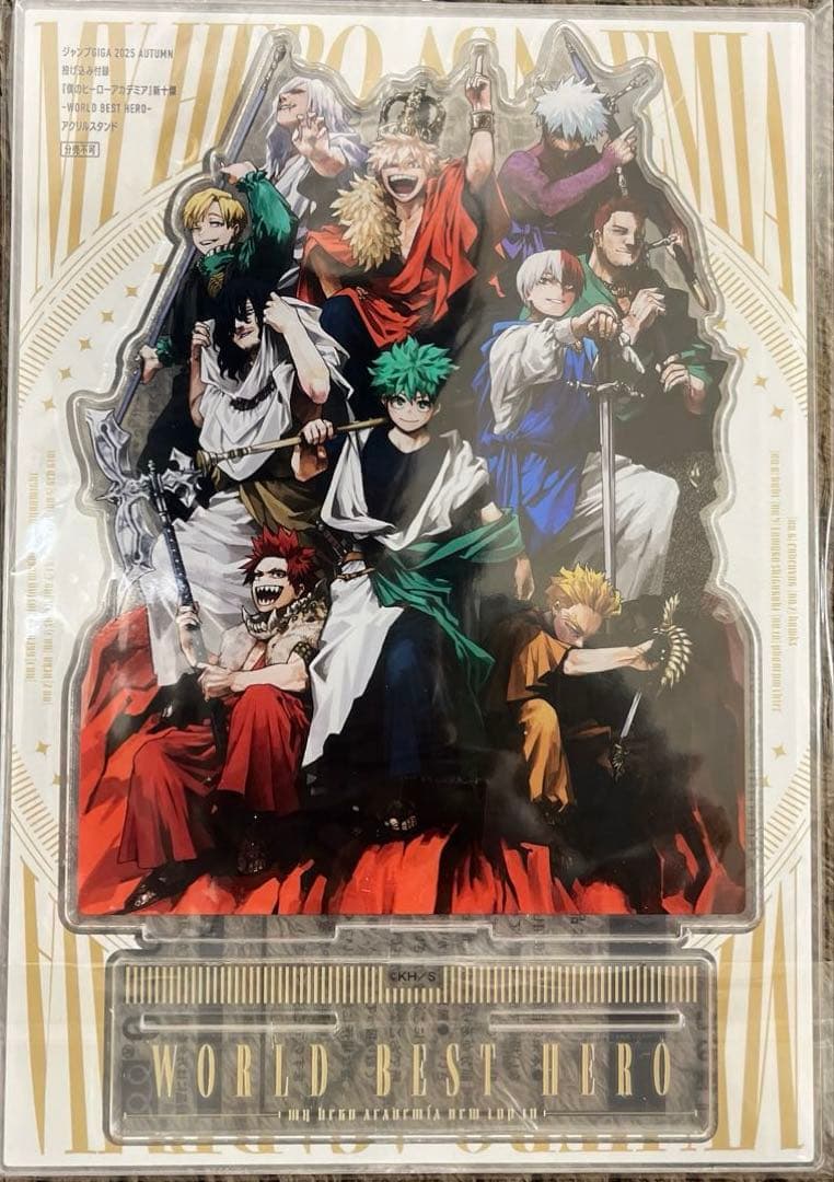 ジャンプGIGA2025秋付録 ヒロアカ新十傑アクスタ - メルカリ