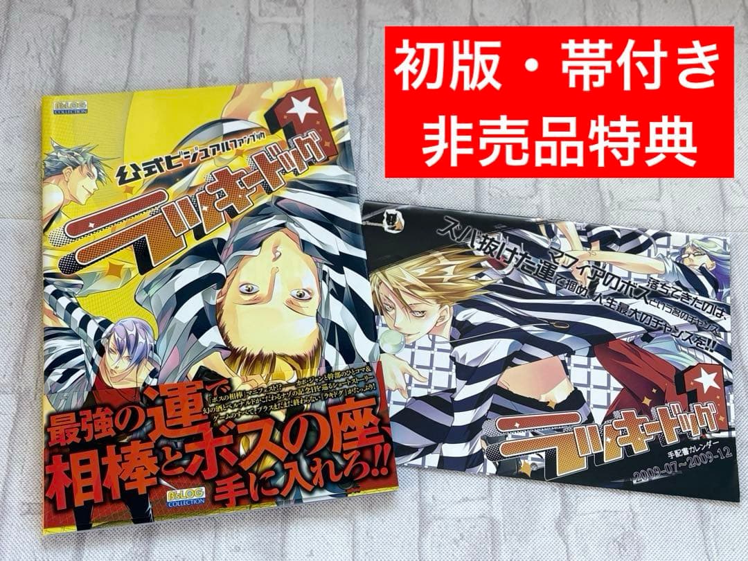 初版・帯付き】ラッキードッグ1 公式ビジュアルファンブック｜非売品