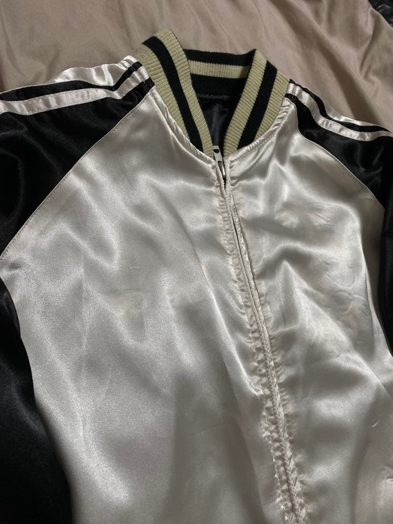 JAPANESEQUE 日本 スカジャン パンダ レーヨン unisex 2面用