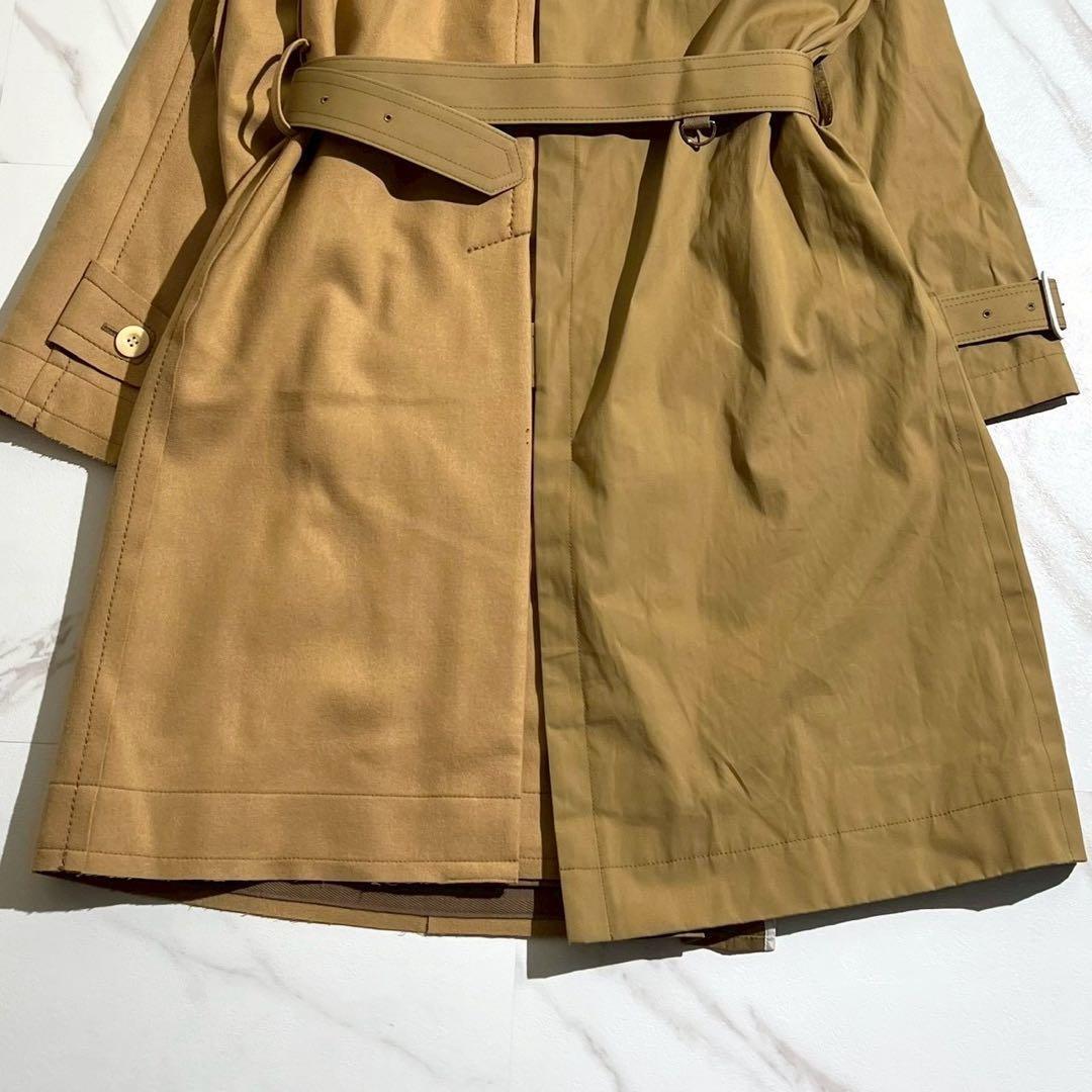 極美品 タグ付き✨sacai ドッキング異素材トレンチコー アシン