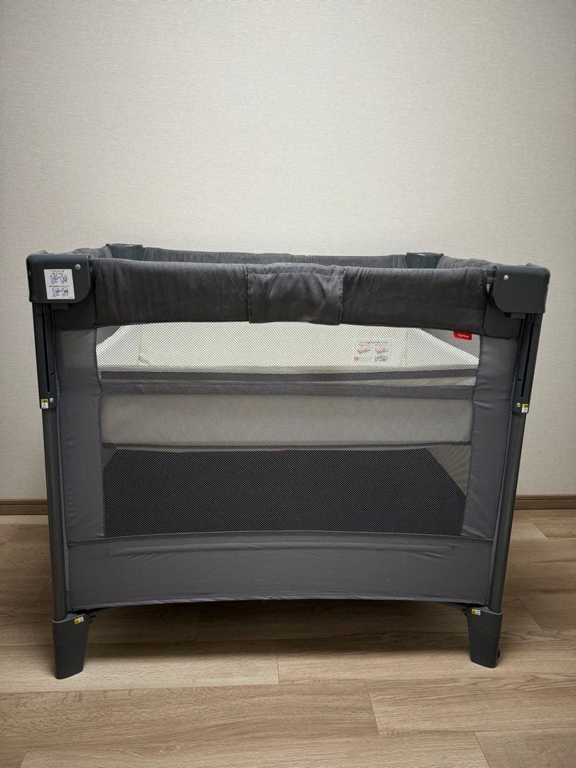 Apricaアップリカ ココネルエアー ベビーベッド グレー 楽天市場】アップリカ(Aprica) ココネル エアー(COCONEL Air) ベビー