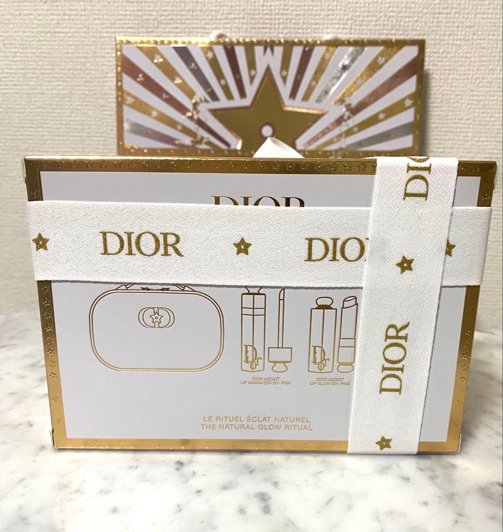 新品】ディオール dior 2025ホリデーオファーリップ ポーチ クリーム