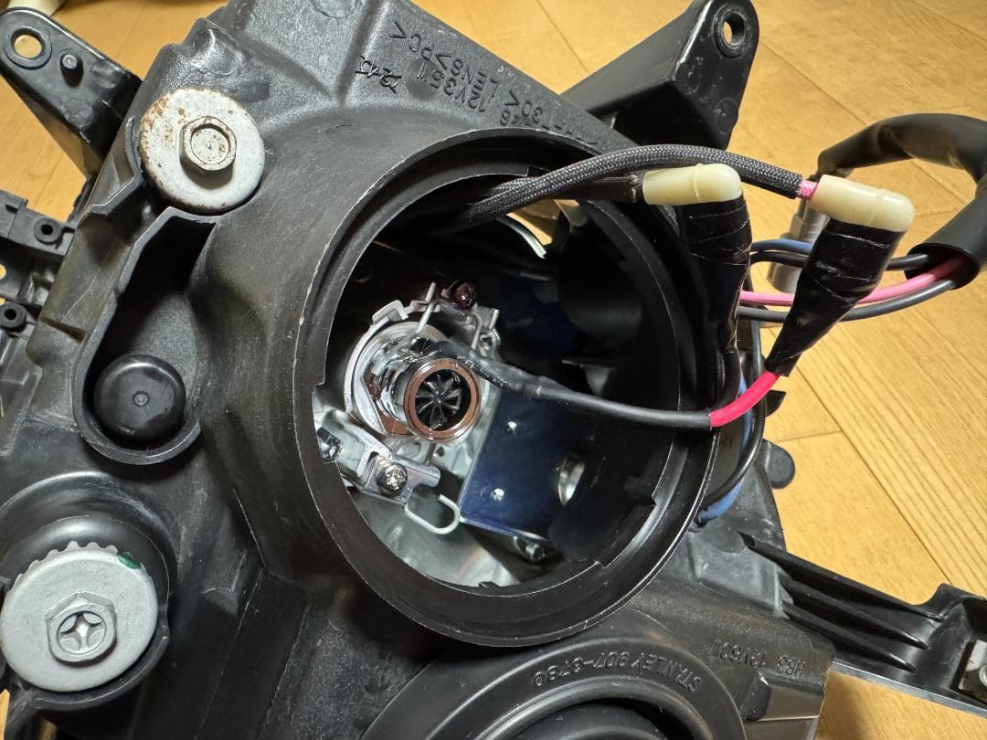 7様専用】L880Kコペン ヘッドライト ウレタン塗装してLED改装済み