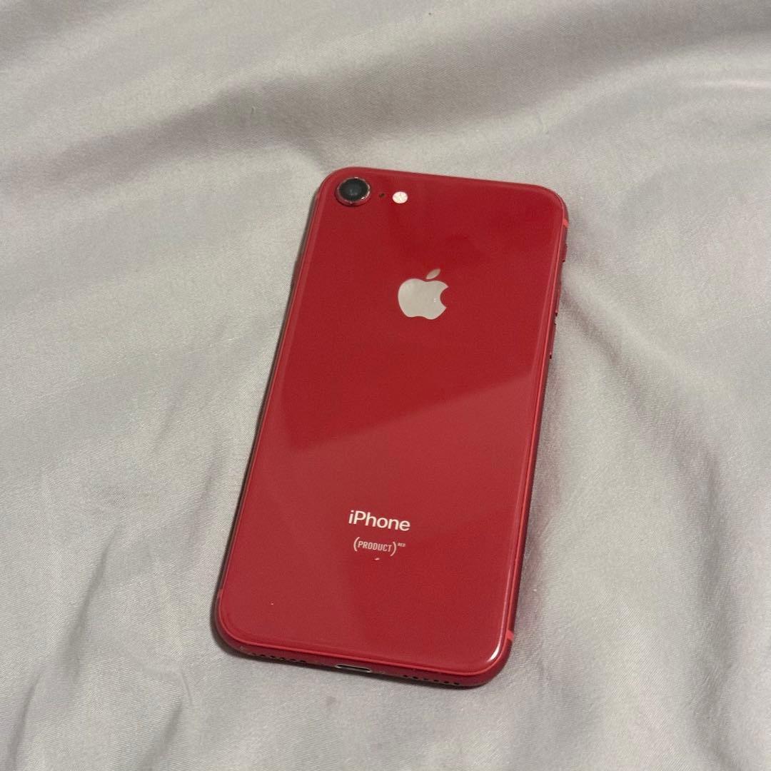iPhone8 Red 64GB SIMフリー - メルカリ