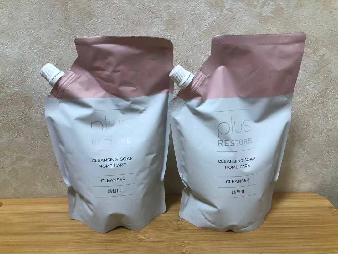 プラスリストア クレンジングソープ泡ホームケア 詰替用 500mL 2袋 楽天市場】プラスリストア クレンジングソープ泡ホームケア詰替用