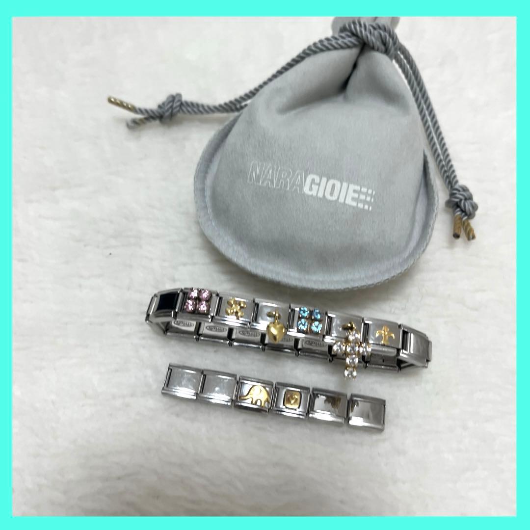 ナラジョイエ　vivieffe ITALY メッサジオ ブレスレット ナラジョイエ vivieffe ITALY メッサジオ ブレスレット - メルカリ