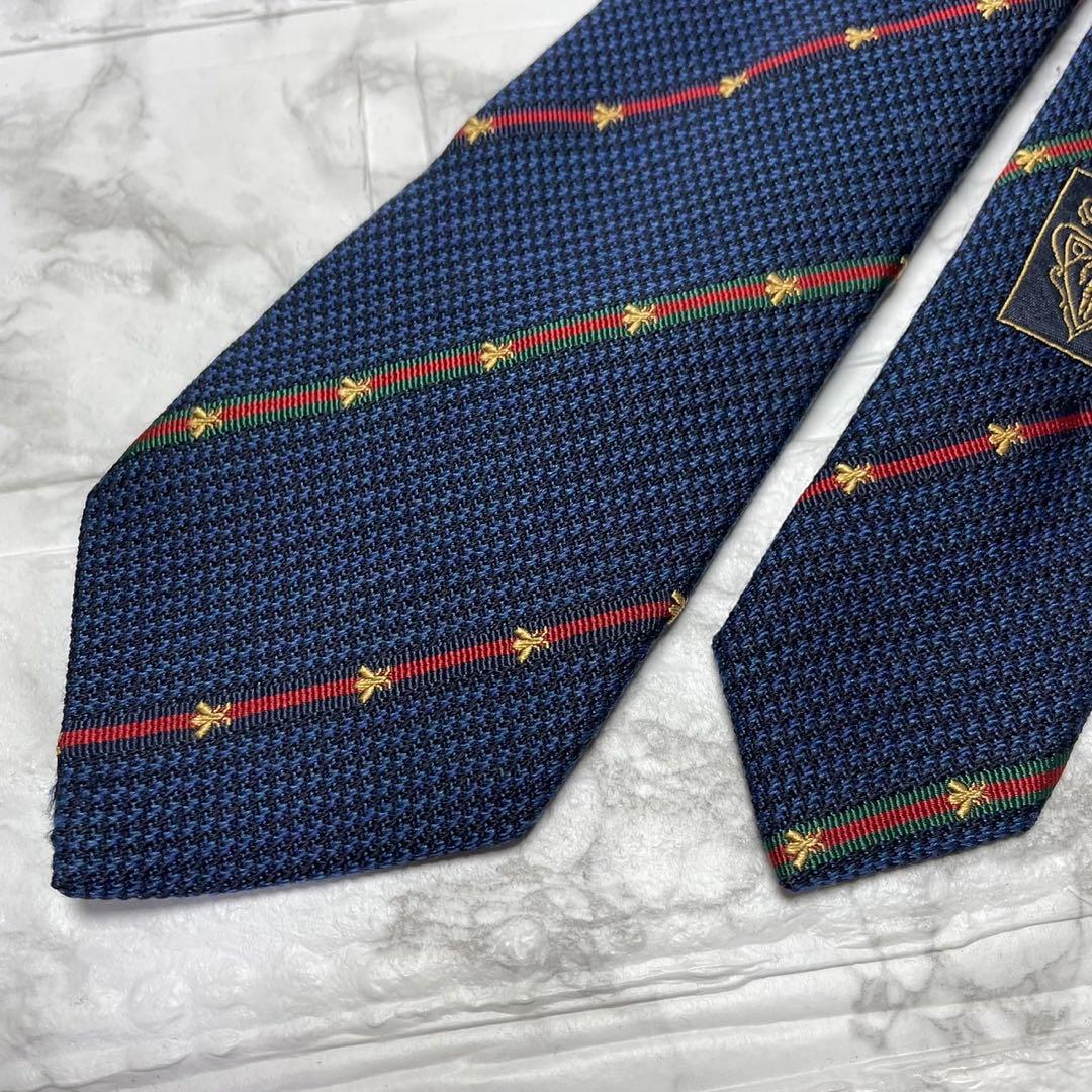 グッチ GUCCI ネクタイ シェリーライン ビー 蜂 GG ビジネス スーツ