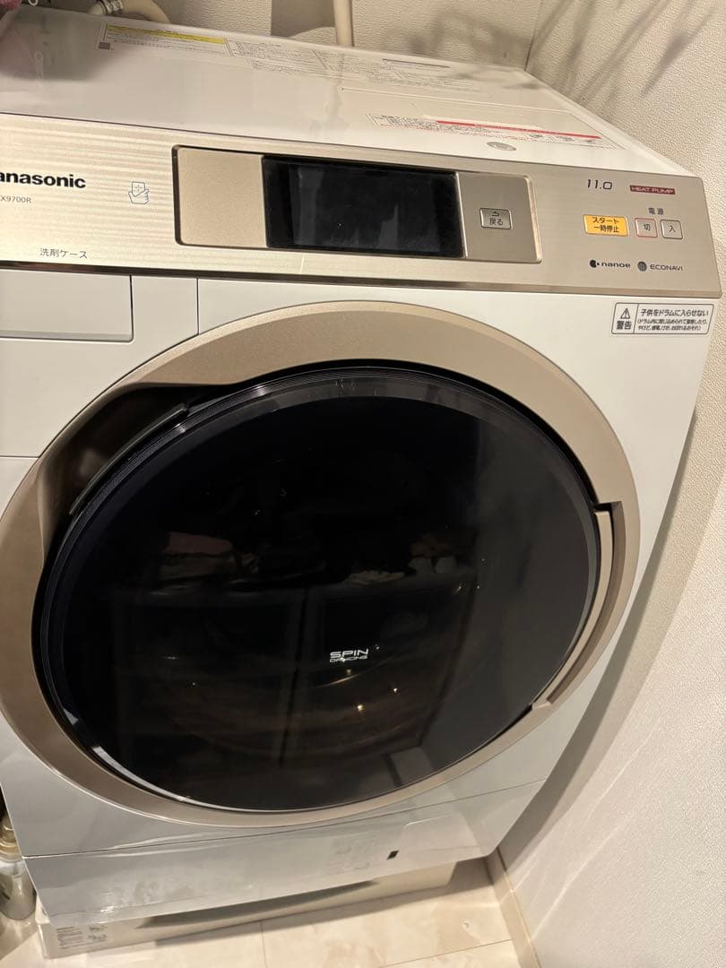 パナソニック　ドラム式洗濯乾燥機　NA-VX9700R-W ジャンク品 2026年最新】パナソニック na vx9700の人気アイテム - メルカリ