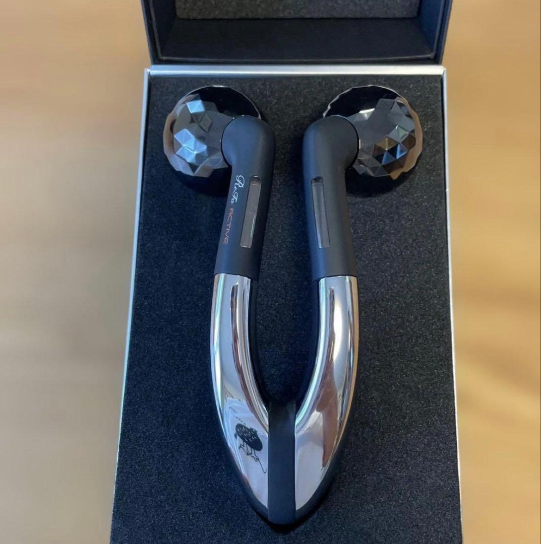 ReFa ACTIVE 美顔ローラー ブラック - メルカリ