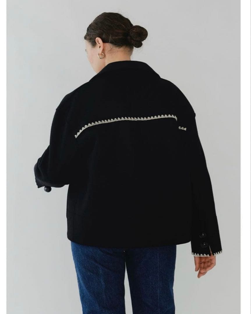 yori ハマグリウールショートコート (2025AW新作) - メルカリ