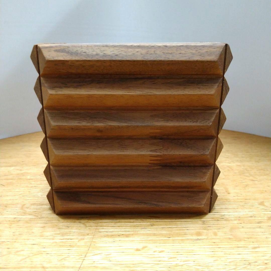 カリモク✩非売品!入手困難 リモコンスタンド 小物ケース 木目