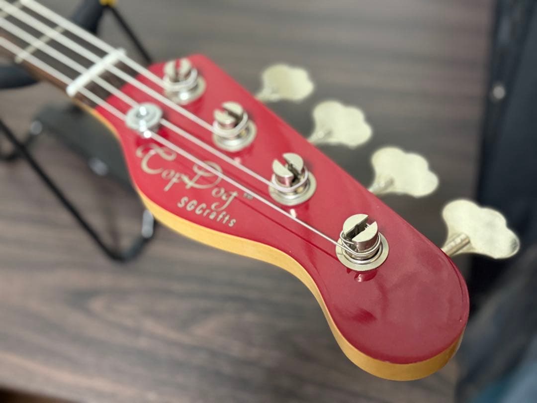 あいこ様専用】SGcrafts Top dog ジャズベース【弦交換セット - メルカリ