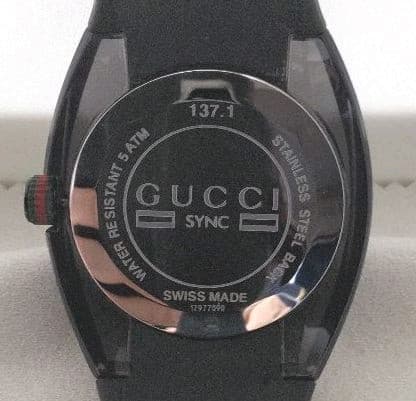 GUCCI グッチ SYNC シンク 純正箱・保証書・取説付属 純正ベルト新品