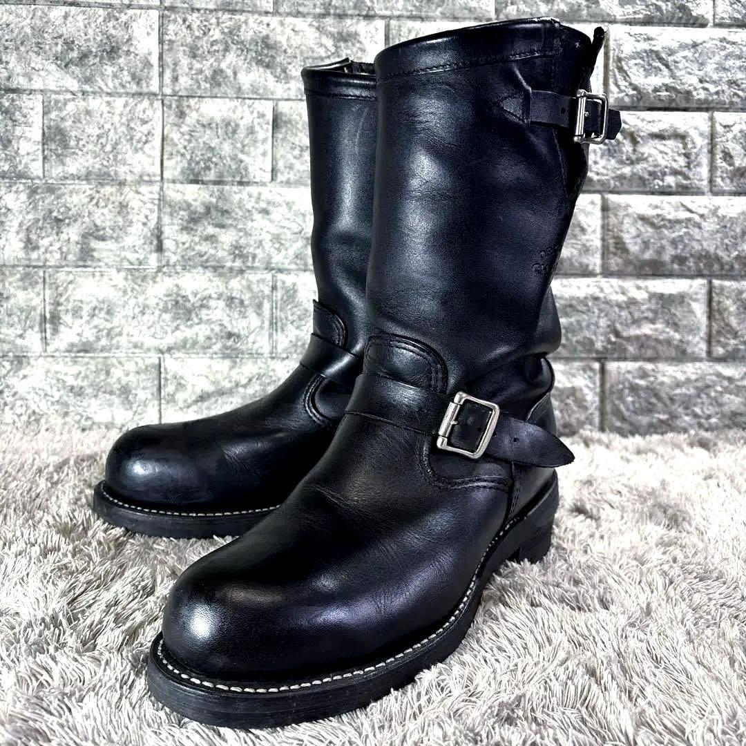 チペワ 1901M87 廃番 エンジニアブーツ USA製 黒タグ ブラック 2026年最新】黒タグ チペワの人気アイテム - メルカリ