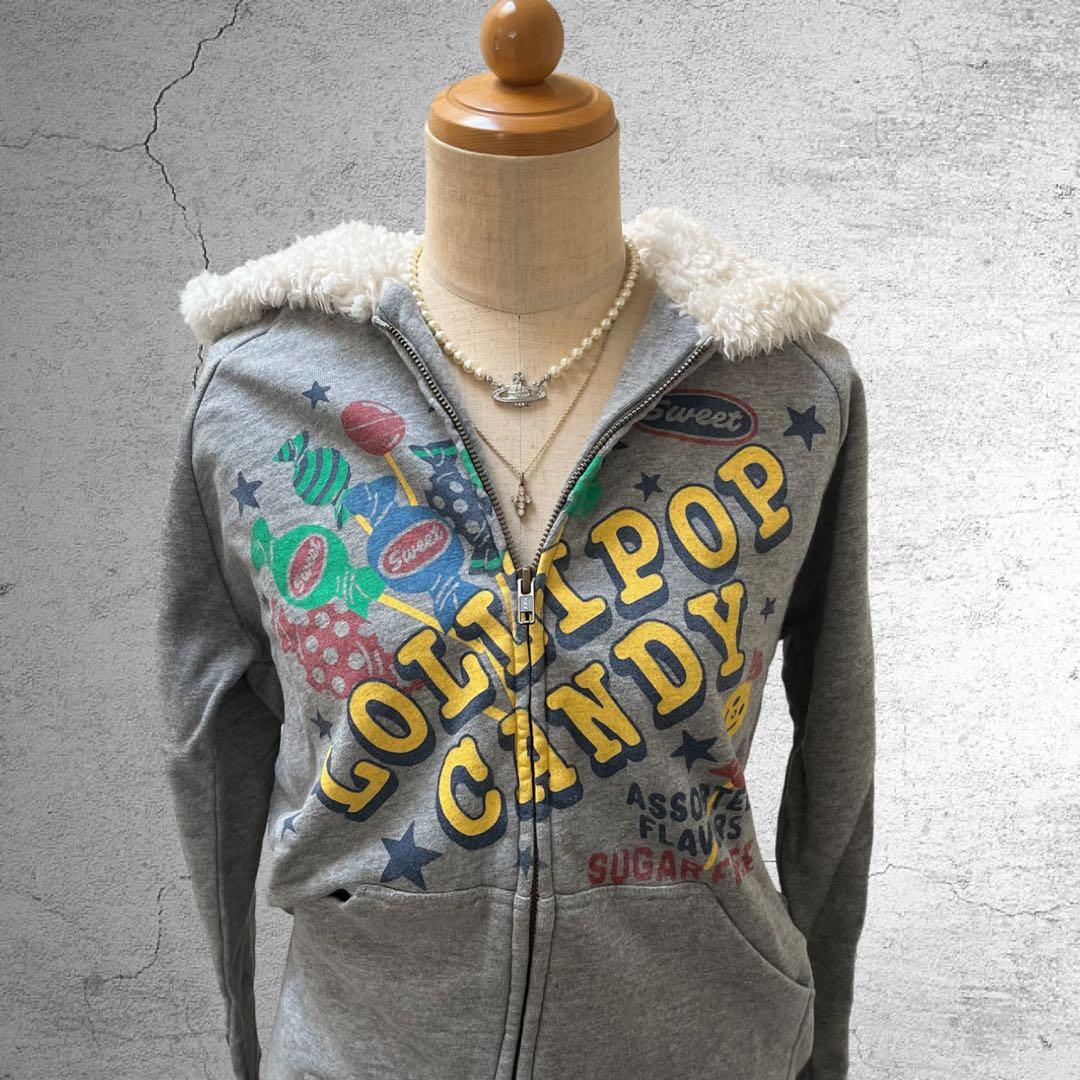 00s archive zip hoodie y2k 平成 お兄系 ギャル - メルカリ