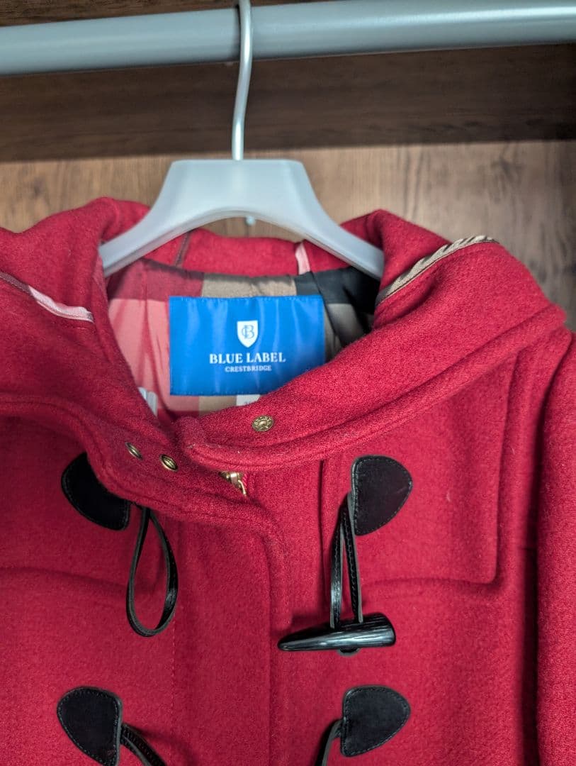 ぷりん様専用】BLUE LABEL CRESTBRIDGE ダッフルコート 赤 - メルカリ