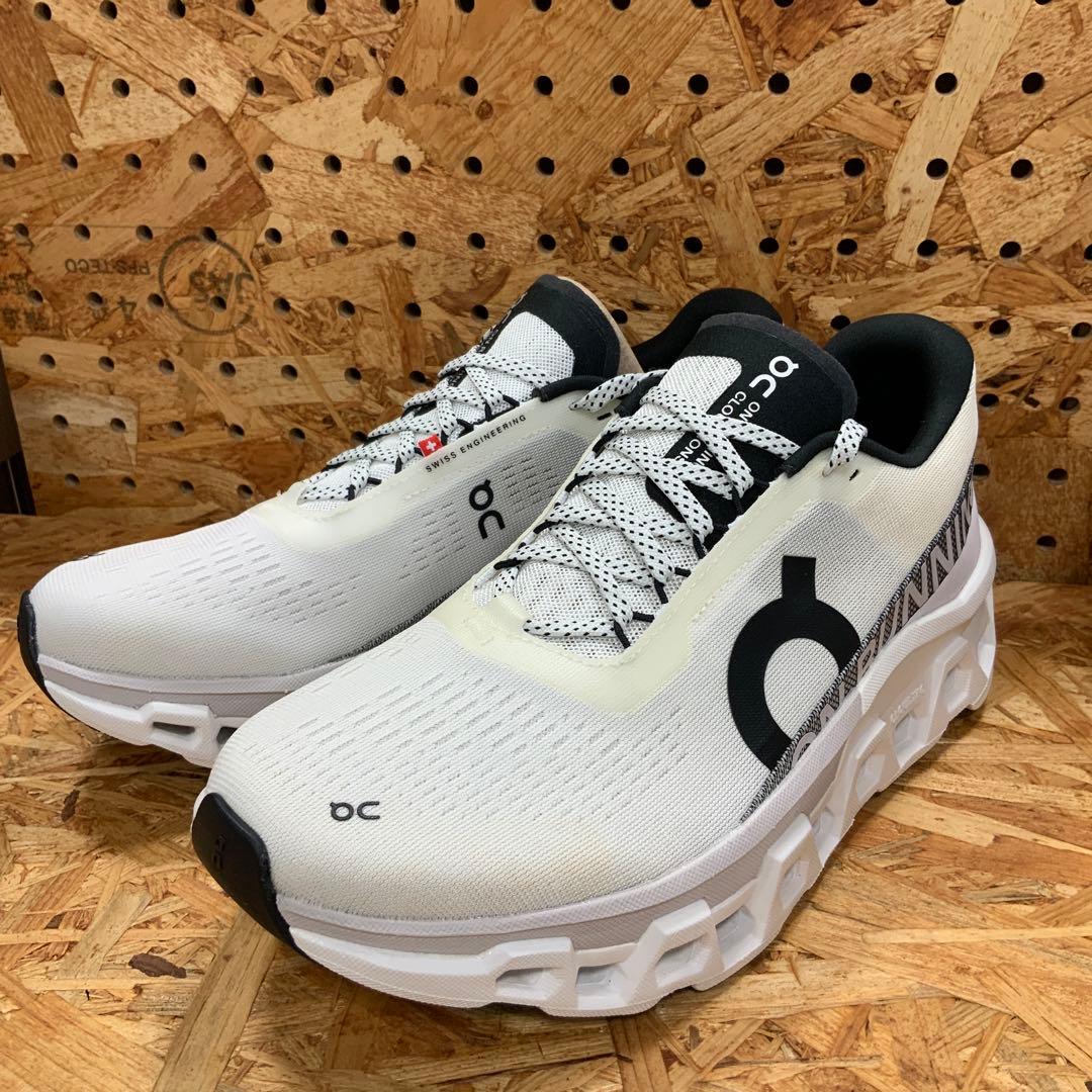 ノ*リ様 On Cloudmonster2 27cm Mens-On-Cloudmonster-2-White-