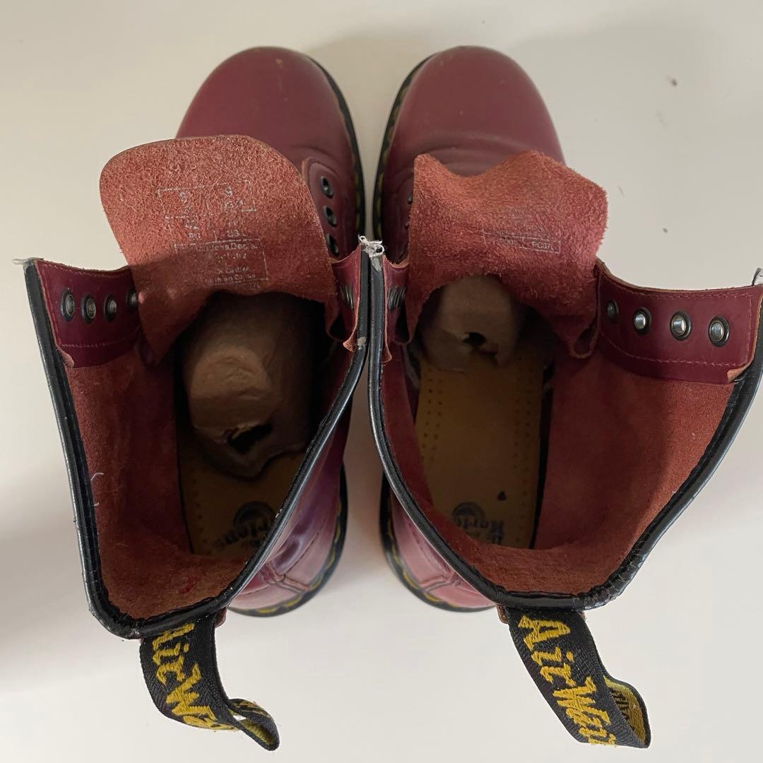 Dr.Martens 1460 8ホール UK8 チェリーレッド 27cm - メルカリ