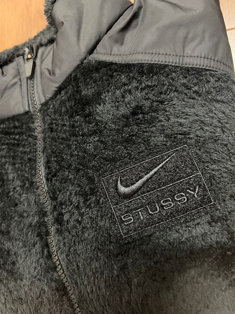 STÜSSY & NIKE FULL ZIP FLEECE \"Black\" S