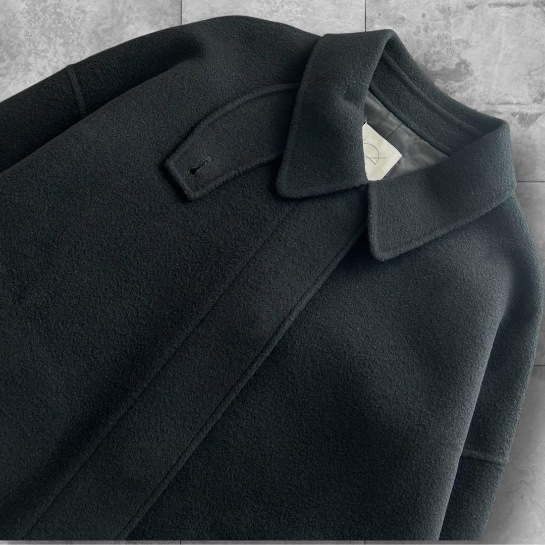 crewre クルーレ 2wayウールリバーショートコート サイズ3 ブラック