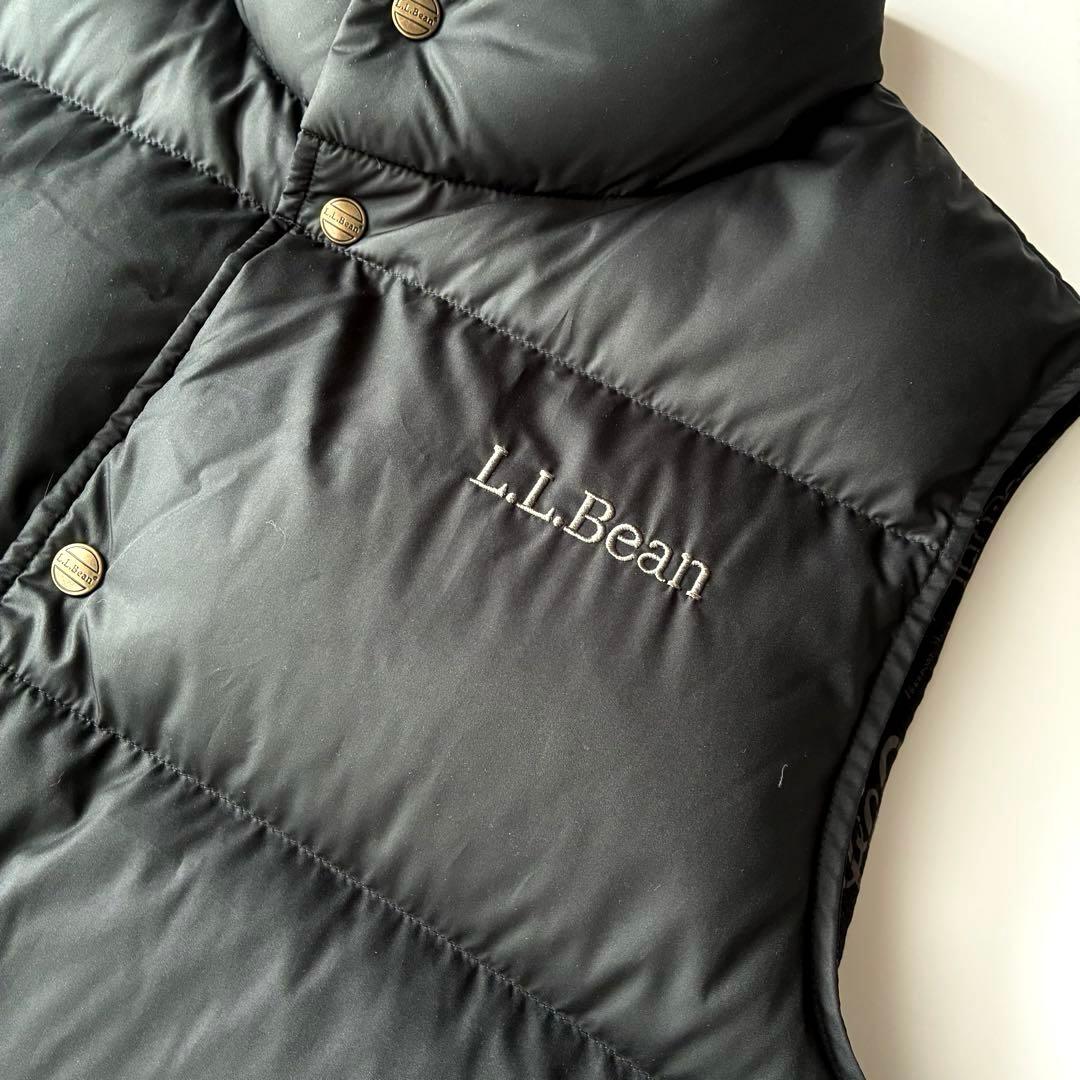 未使用 L.L.BEAN ビーンズ トレイル モデル ダウン ベスト 82 黒