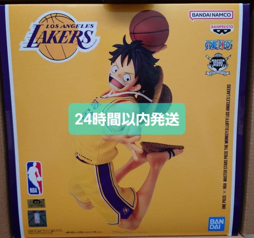 ONE PIECE NBA ルフィ フィギュア レイカーズ - メルカリ