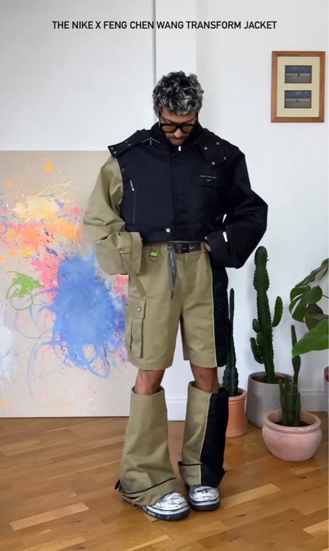 FENG CHEN WANG NIKE トランスフォームジャケット - メルカリ