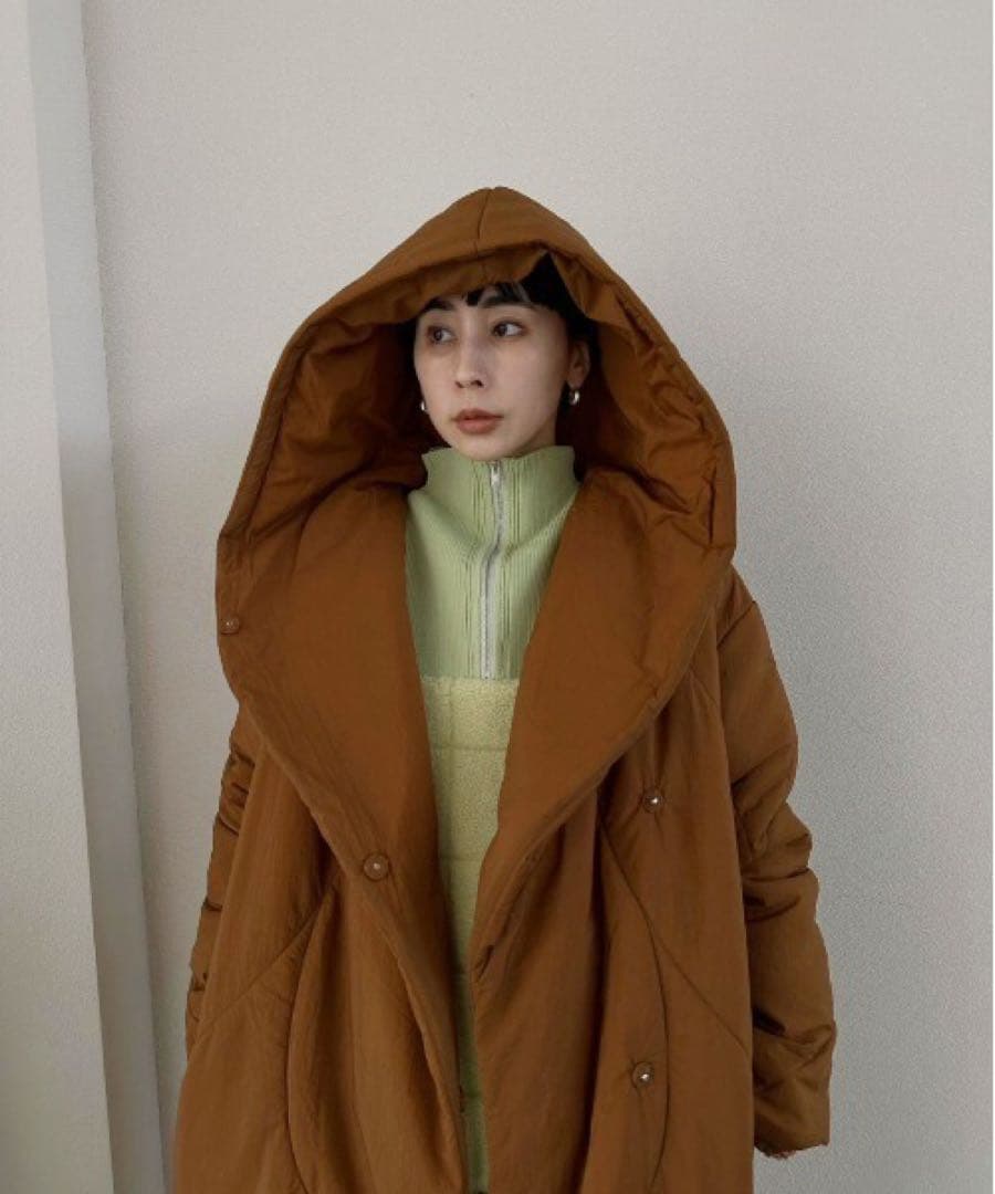 Ameri☆WAVE STITCH HEAT POLAK LONG COAT M AMERI