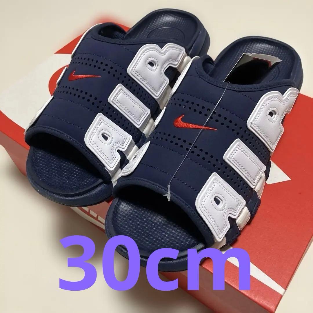 新品未使用☆ナイキ エアモア アップテンポスライド NIKE AIR MORE UPTEMPO SLIDE 