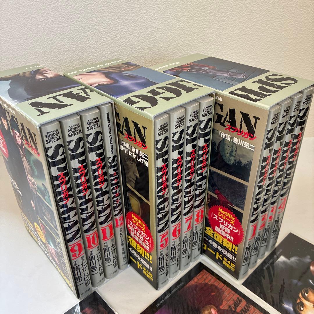 SPRIGGAN スプリガン 復刻BOX (vol.1-3) 全巻セット 特典付 - メルカリ