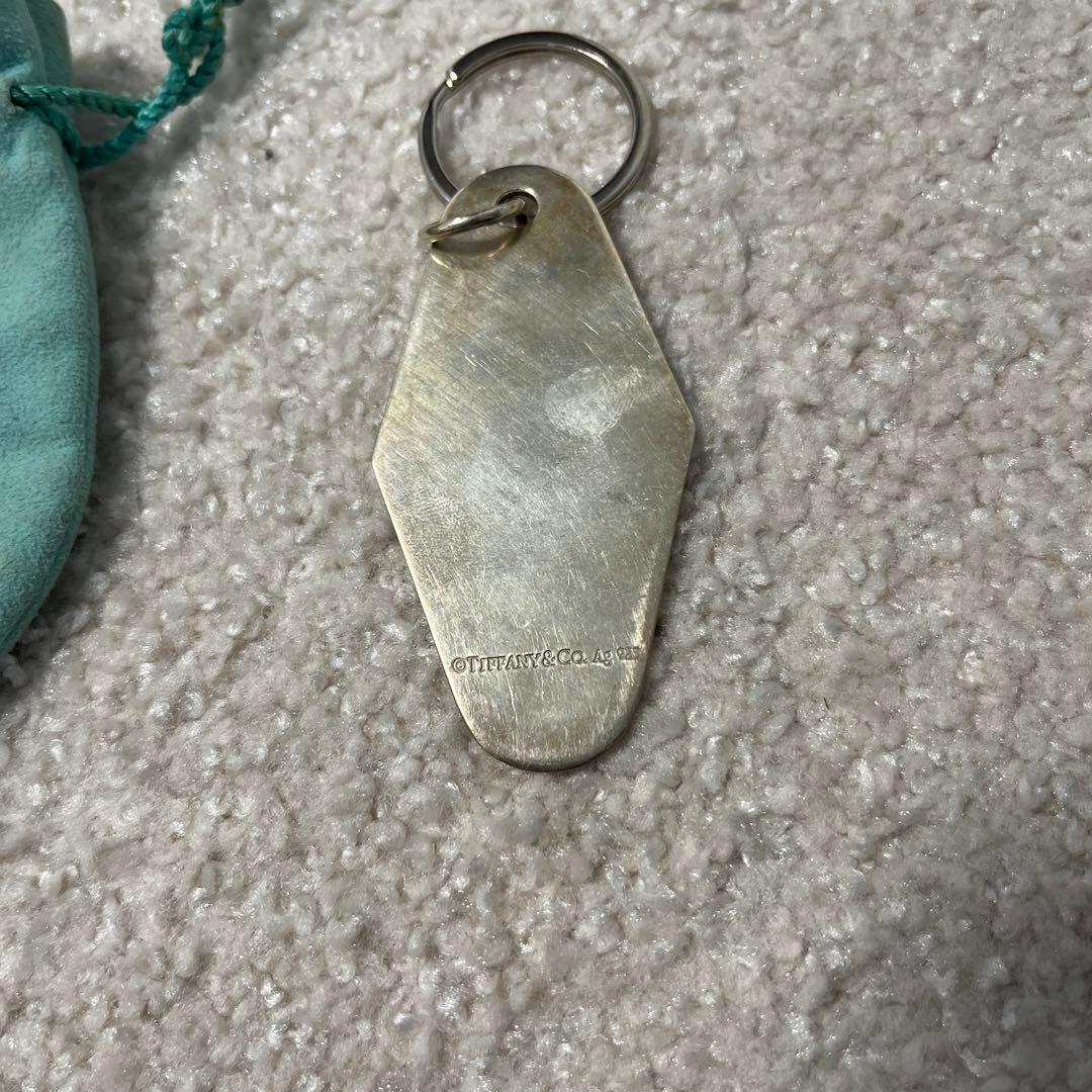 希少 Tiffany モーテルキーホルダー ホテルキーホルダー シルバー 925