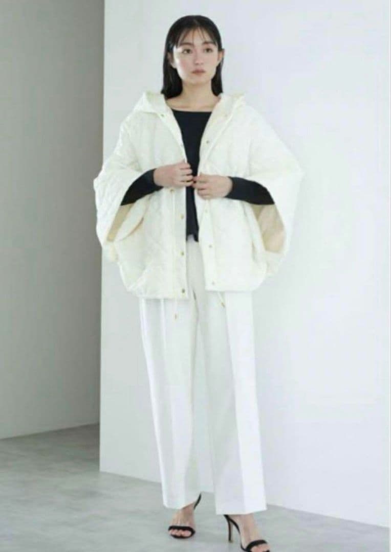 新品タグ付き 】maison de Dolce. キルティングポンチョ - メルカリ