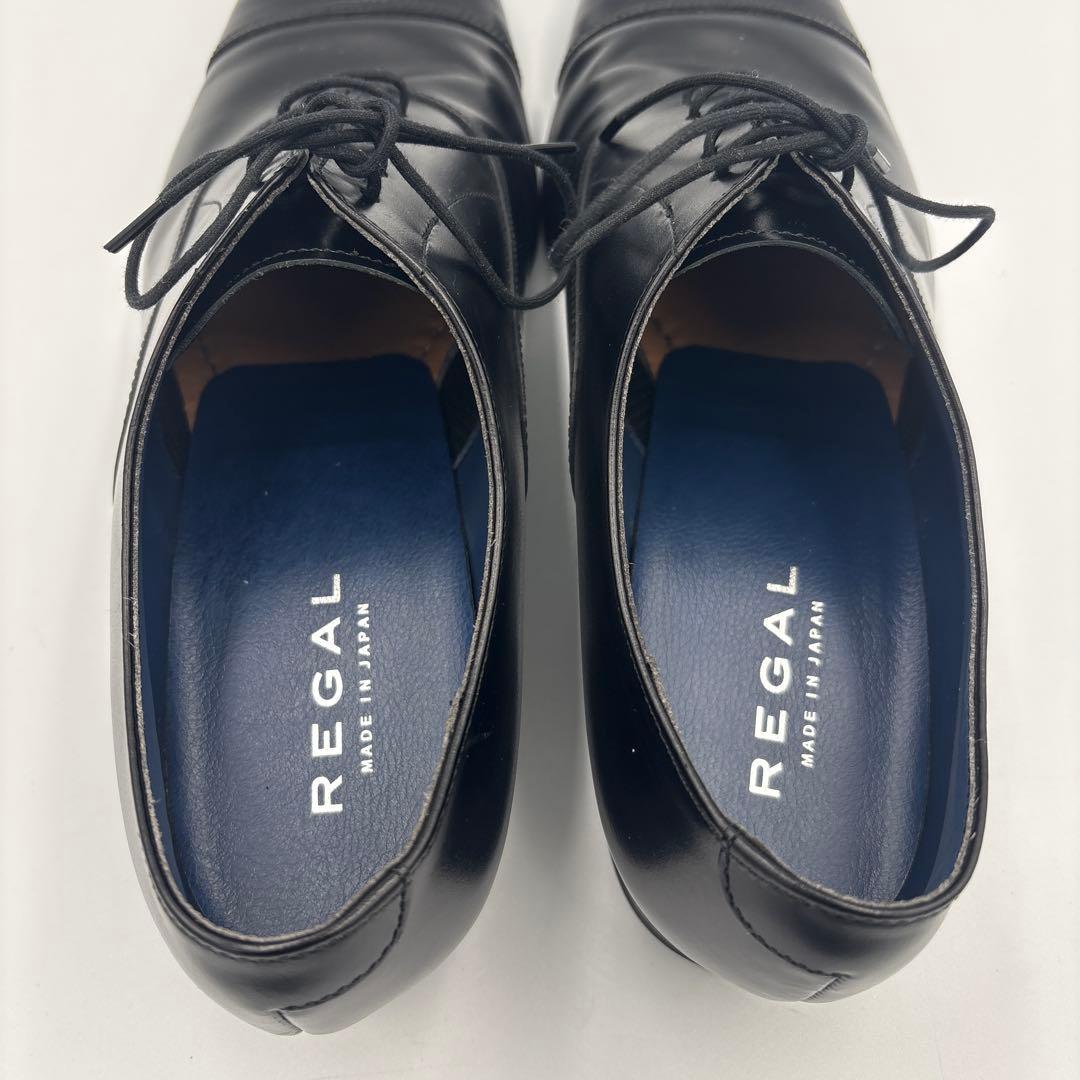 ✨美品✨リーガルREGAL 21VR ストレートチップ【25.5cm】ブラック